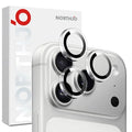 NORTHJO 1Set For iPhone 18 Pro  /  18 Pro Max Camera Lens Protector Tempered Glass Metal Ring Guard  Clear Lens Film (Complete Coverage) - Transparent