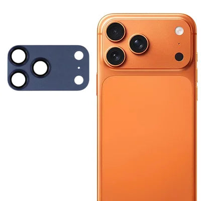 Camera Lens Protector for iPhone 18 Pro Max Metal Matte Armor 0.33mm Full Glue AR Glass Film (Not Complete) - Black
