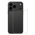 For iPhone 18 Pro Max Tempered Glass Phone Back Protector 0.3mm Arc Edge HD Clear Back Film