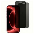  For iPhone 18 Pro Max 2PCS Anti Spy Tempered Glass 180° Privacy Full Coverage Screen Protector - Black