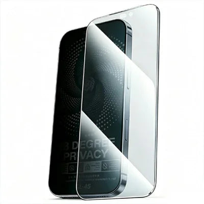REMAX GL-45 For iPhone 18 Pro Max Anti-spy Screen Protector 0.4mm High Aluminium-Silicon Glass Full Coverage Privacy Film - Transparent