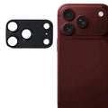 For iPhone 18 Pro Max Camera Lens Protector 9H Tempered Glass + Aviation Aluminum Precise Cutouts Lens Film Cover - Black