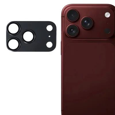 For iPhone 18 Pro Max Camera Lens Protector One-Piece AR + AF Tempered Glass Lens Film - Black
