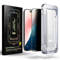 For iPhone 18 Pro Max Anti-Spy Full Screen Protector Auto-Dust Removal Full Glue Tempered Glass Film - Transparent