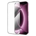 ROCK for iPhone 18 Pro Max Tempered Glass Full Screen Protector Silk Printing Ultra Clear Full Glue Film - Transparent