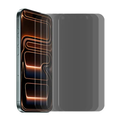  HAT PRINCE for iPhone 18 Pro Max 5Pcs Anti-Spy Film ENKAY Hat-Prince Anti-Glare Full Glue Full Screen Protector Tempered Glass - Black