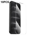 HOCO G19 10Pcs for iPhone 18 Pro Max / 17 Pro Max Screen Protector Full Screen HD High Aluminium-silicon Glass Film (No Edge Version) - Transparent