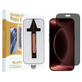 For iPhone 18 Pro Max Screen Protector Anti Spy High Aluminium Silicon Glass Film with Dust Removal Tool