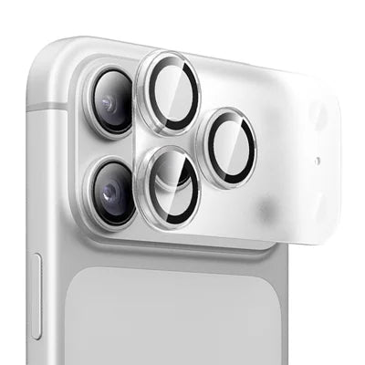 HOCO V19 for iPhone 18 Pro Max Camera Lens Protector Matte PC + High Aluminium-silicon Glass AR + AF Lens Film - Translucent