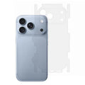 For iPhone 18 Pro Max Back Protector Covered Side Edge Matte PET Phone Back Cover Film - Transparent