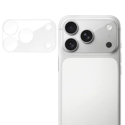 For iPhone 17 Pro Max Full Cover Camera Lens Protector High Definition Anti Fingerprint AR Tempered Glass Lens Film - Transparent
