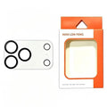 WANLONFENG for iPhone 18 Pro Max Camera Lens Protector Clear Silk Printing Tempered Glass Lens Film - Transparent