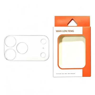 WANLONFENG for iPhone 18 Pro Max Camera Lens Protector Tempered Glass HD Clear Full Coverage Lens Film - Transparent